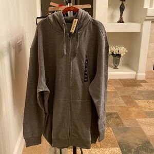 US POLO ASSN. hooded sweatshirt - gray color - size 2XLT.